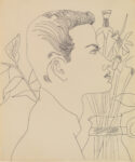 Andy Warhol (1928 – 1987) Boy with Flowers 1955-7 ARTIST ROOMS Tate and National Galleries of Scotland © 2020 The Andy Warhol Foundation for the Visual Arts, Inc. / Licensed by DACS, London.