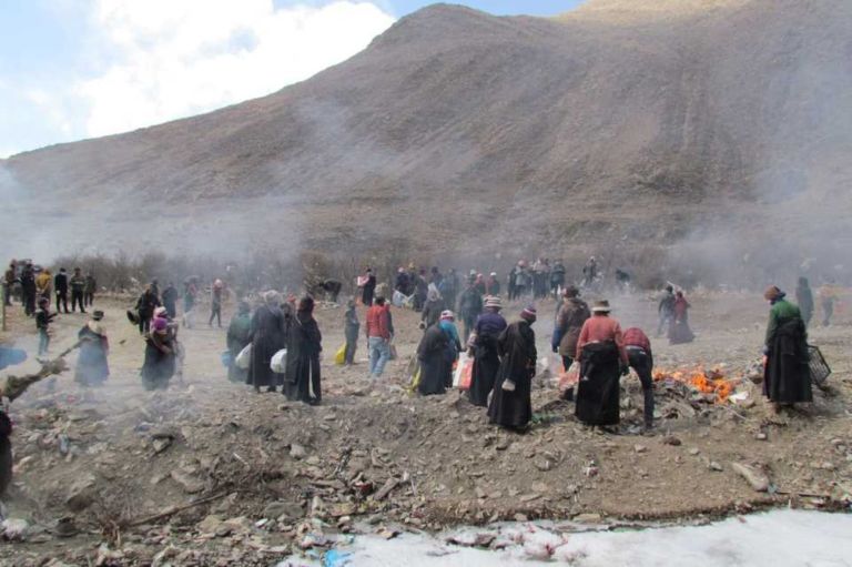 Arahmaiani, The Tibet Project (2010 in corso). Progetto partecipativo community based. Courtesy l'artista