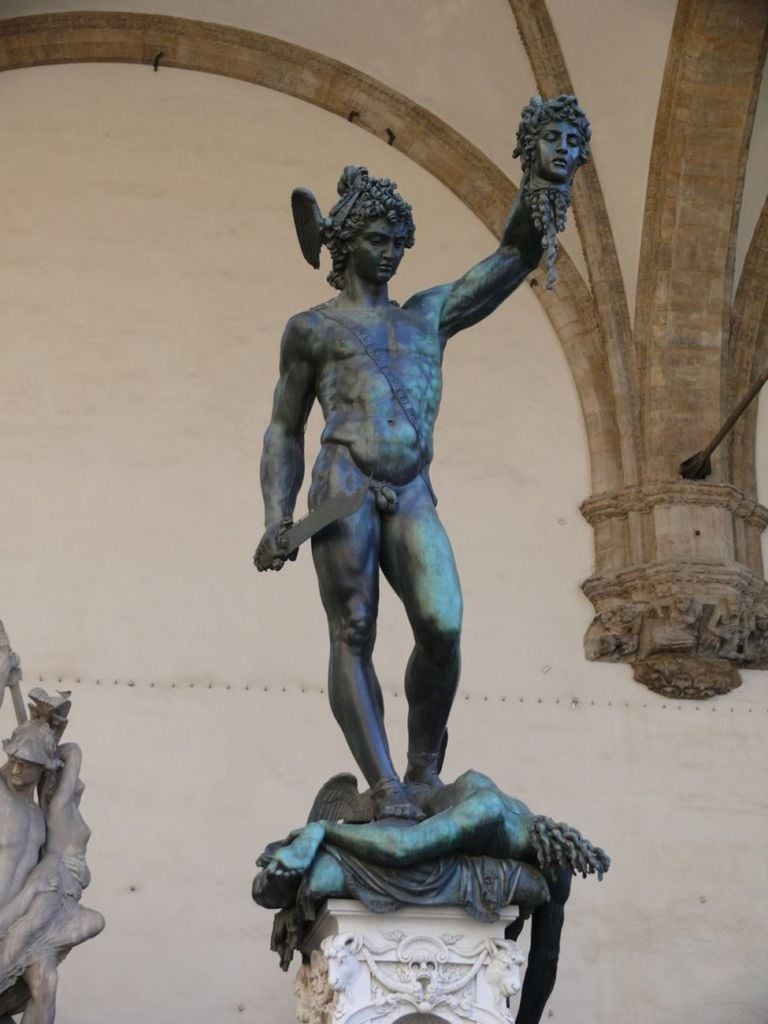 Benvenuto Cellini, Perseo, 1545 54. Firenze, Museo del Bargello