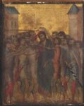 Cimabue, Cristo deriso, 1280, tempera su fondo oro su una tavola di legno di pioppo, 25,8x20,3 cm, collezione privata