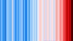 Ed Hawkins, Warming stripes. University of Reading, U.K.
