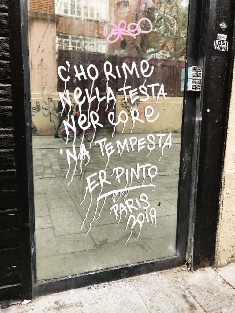 Er Pinto, Parigi, 2019