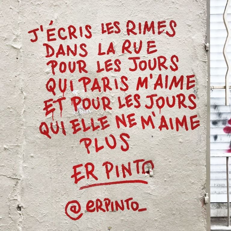 Er Pinto, Parigi, 2019