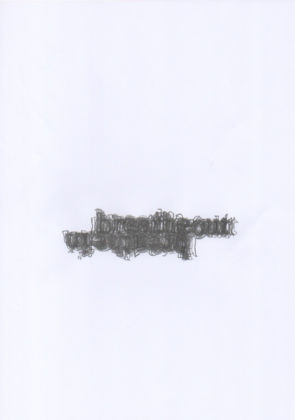 Ermanno Cristini, Ginnastica Artistica, Breath (Autoprogettazione), 2020, matita su carta, 21x29,7 cm. Courtesy l'artista