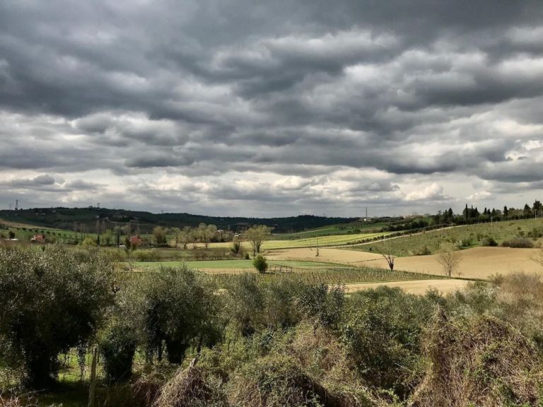 Giardini Pensili, sulle colline di Rimini, dove ha sede la regia temporanea di Usmaradio