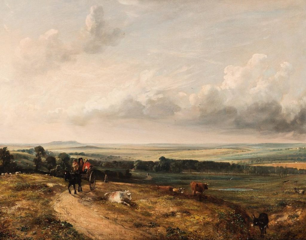 Il quadro oggetto di disputa tra la galleria Dickinson e il Rijksmuseum Twenthe. John Constable, A View of Hampstead Heath. Child’s Hill, Harrow in the Distance, 1824