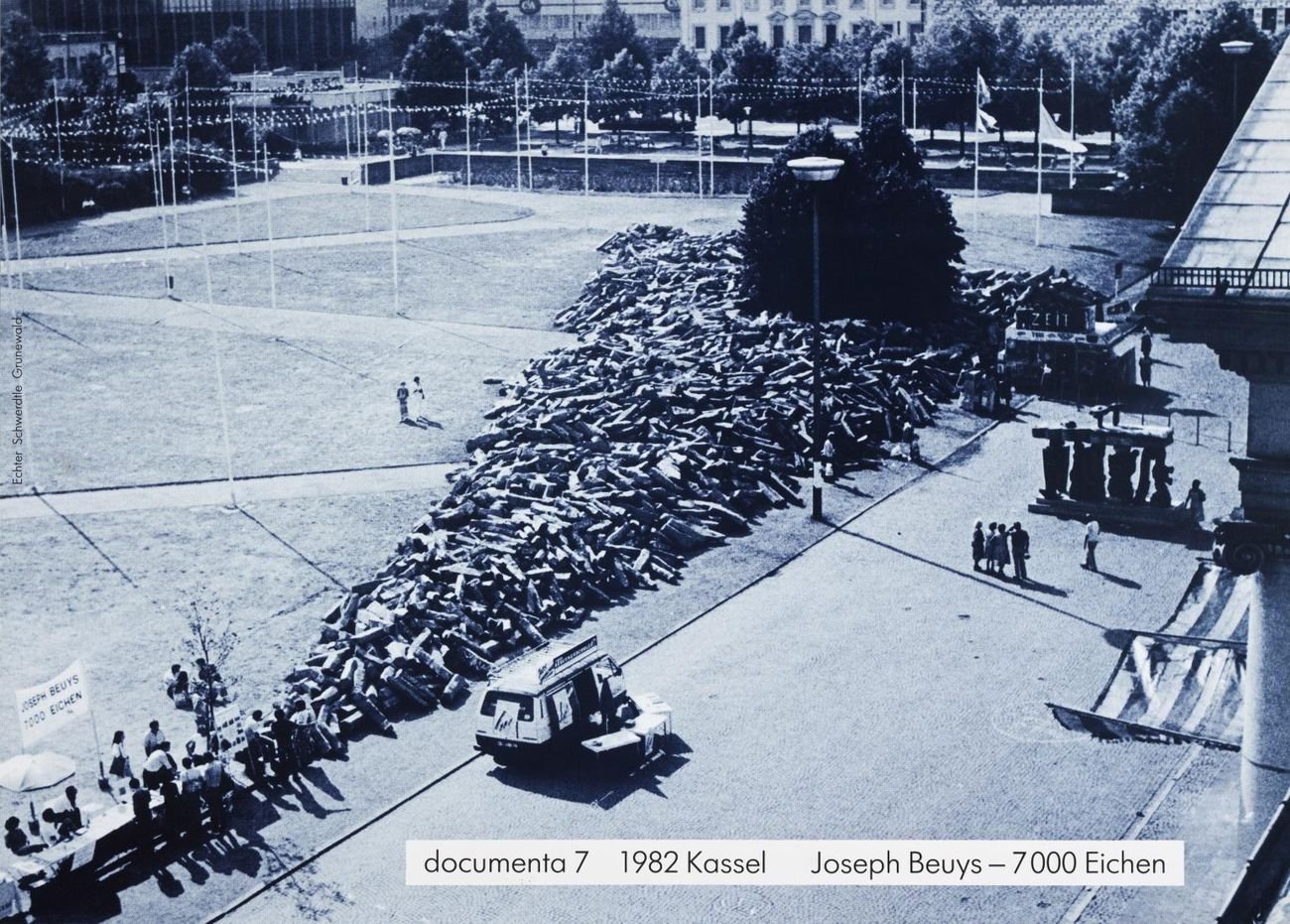 Joseph Beuys, 7000 Oak Trees, 1982