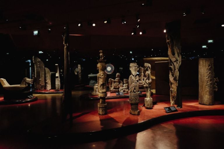 La zona Oceania al Musée du Quai Branly. Photo © Marianna Tedeschini