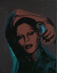 Andy Warhol (1928 – 1987) Ladies and Gentlemen (Iris) 1975 Acrylic paint and silkscreen ink on canvas 356 x 279 mm Italian private collection © 2020 The Andy Warhol Foundation for the Visual Arts, Inc. / Licensed by DACS, London.