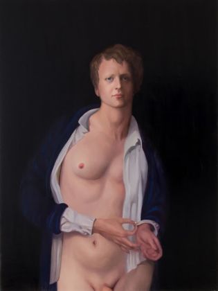 Laura Krifka, Groom, olio su tela, 2012