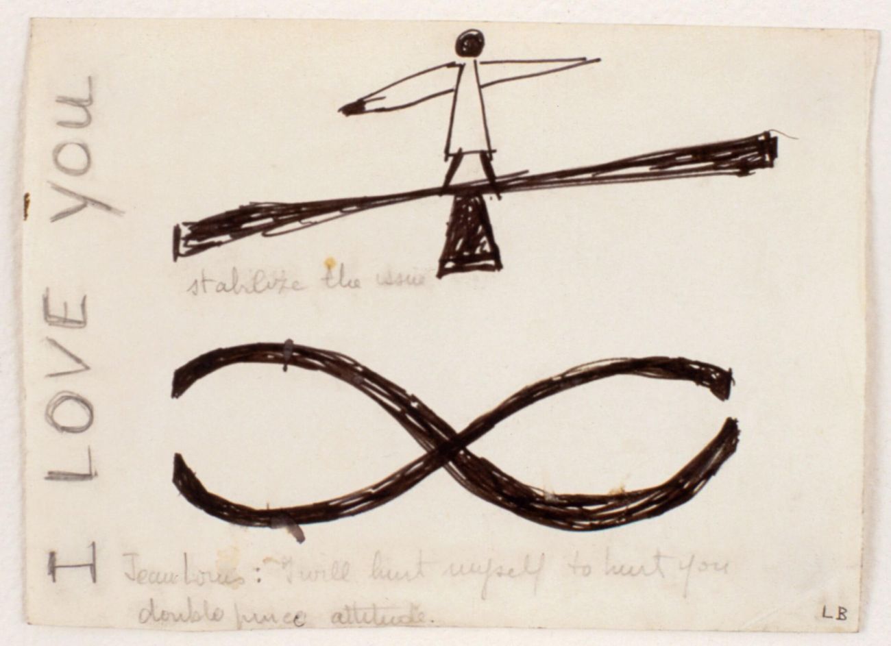 Louise Bourgeois, Untitled, 1960. Courtesy Hauser & Wirth