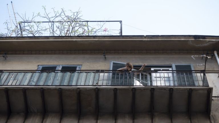 Marinella Senatore, Manifesta12, Palermo Procession, 2018. La folla che osserva. Photo Lorenza Fruci