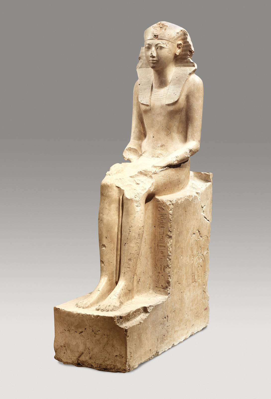 Seated Statue of Hatshepsut, New Kingdom, Dynasty 18, ca. 1479–1458 B.C. The Metropolitan Museum of Art, New York, Rogers Fund, 1929 (29.3.2)