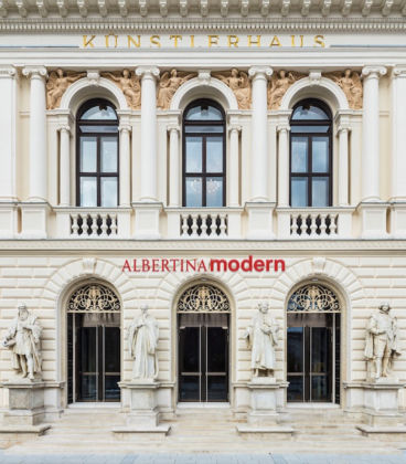 Künstlerhaus (Albertina Modern), Dettaglio facciata © Rupert Steiner