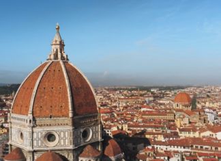 Veduta Firenze con la Cupola di Brunelleschi