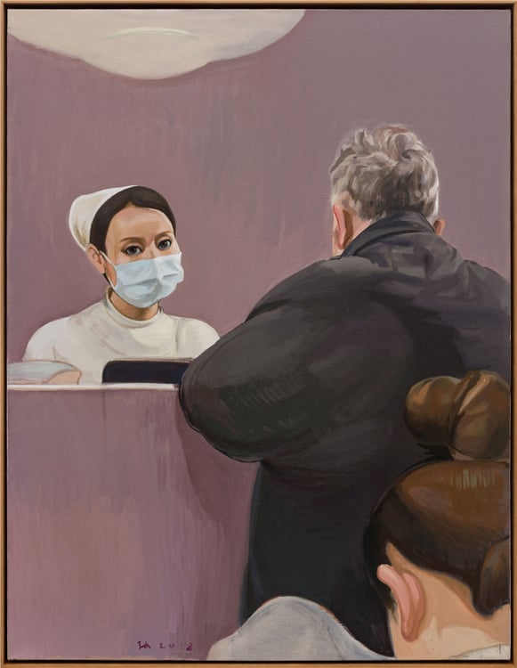 Zhang Hui, Just Like in the Mirror, 2018