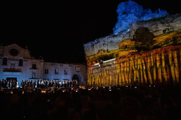 Matera, la Cavalleria Rusticana nel Sasso Caveoso foto Matera 2019​