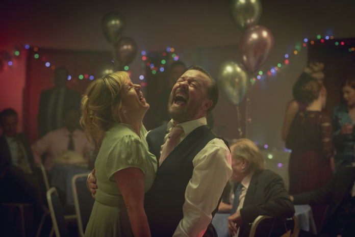 After Life Season 2 - Ricky Gervais & Kerry Godliman - by Ray Burmiston - Netflix