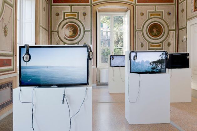 Desertmed, 2014, veduta della mostra al Museo di Arte Contemporanea di Villa Croce, Genova