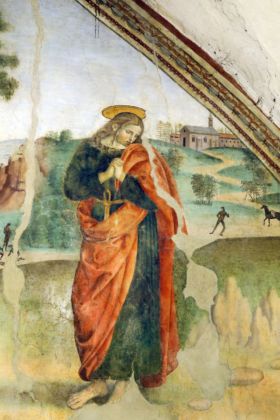 Anonimo, Crocifissione, particolare, Perugia, Oratorio San Agostino, su concessione di Sodalizio Braccio Fortebracci, foto M. Castrichini
