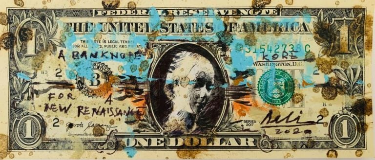 Arte su dollari americani. Alessio Deli
