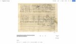 Autografo di Giuseppe Verdi in una versione per solo coro dell_Immenso Jehova da Nabucco, Teatro alla Scala, Google Arts&Culture