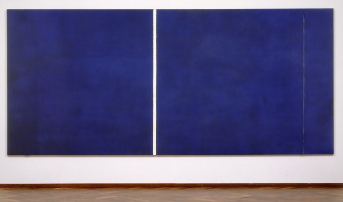 Barnett Newman, Cathedra, 1957. Stedelijk Museum, Amsterdam
