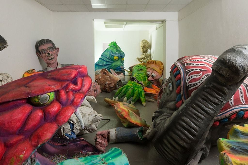 Gelateria Sogni di Ghiaccio. C'&egrave; un inganno nel crepuscolo, installation view. Photo Luca Ghedini