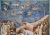 Giotto di Bondone, Compianto sul Cristo morto, 1303-05, affresco, cm 200x185. Cappella degli Scrovegni, Padova