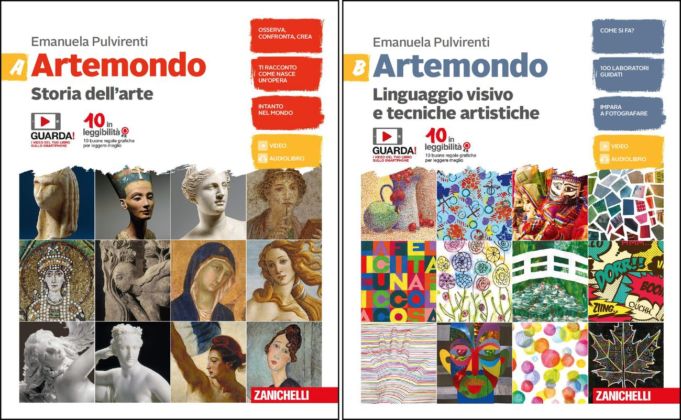 Il manuale di arte e immagine Artemondo scritto da Emanuela Pulvirenti per Zanichelli