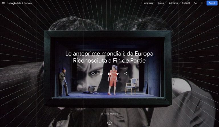 Le anteprime mondiali, Quartett 2010, Teatro alla Scala, Google Arts&Culture
