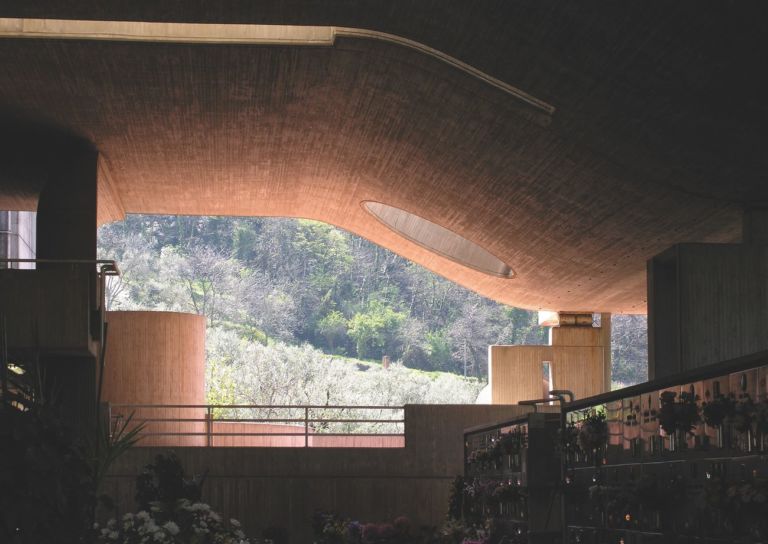 Leonardo Savioli, Cimitero, Montecatini Alto © Archivio Fondazione Michelucci, Architetture del Novecento in Toscana