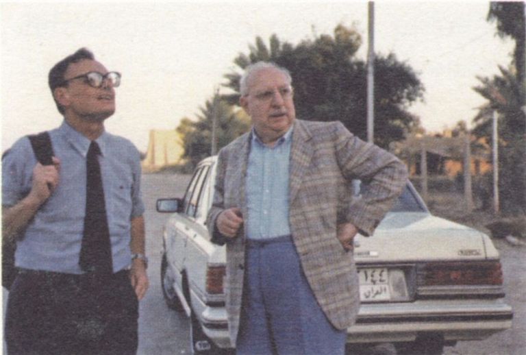 Manganelli in Kuwait negli anni Ottanta. Archivio Lietta Manganelli