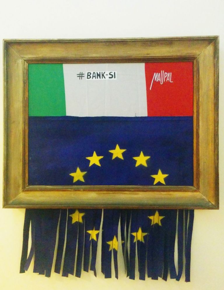 Maupal, Bank Si, Via delle Colonnelle, Roma, 2018