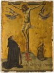 Orazio di Jacopo, Crocefissione con San Domenico e un devoto, tempera su tavola firmata e datata 1442, aggiudicata a € 162.600 (World Record Price)