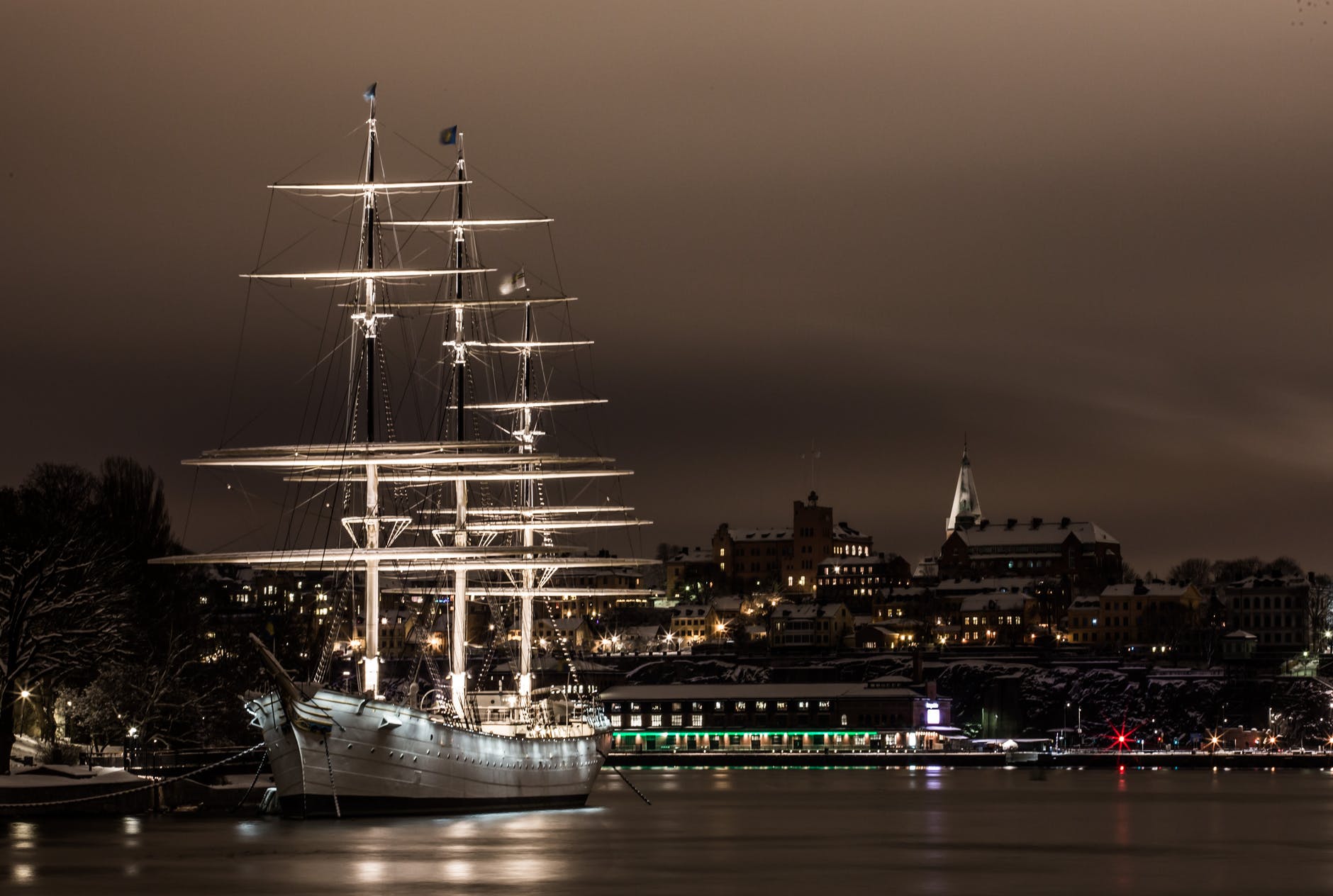 Sailboat Water Stockholm Ship via pexels