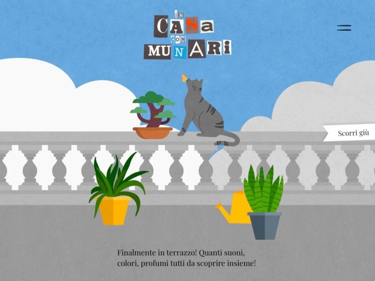Screenshot dal sito www.incasaconmunari.it