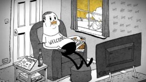 Man 2020. Il nuovo cortometraggio animato di Steve Cutts