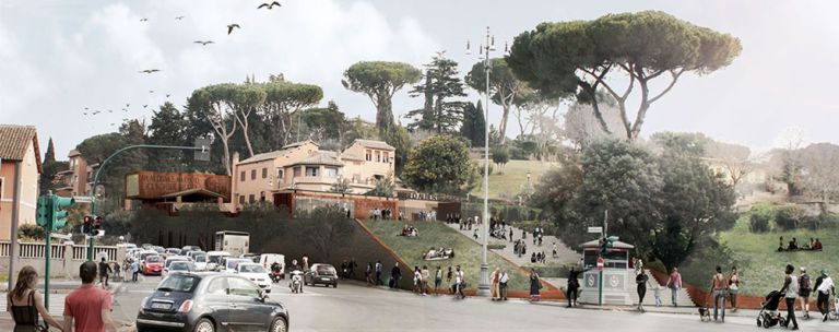 TARI Architects © Alberto Sordi Museum 2nd Prize, Roma