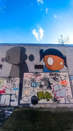 Un muro di Chris RWK a Brooklyn. Photo Maurita Cardone