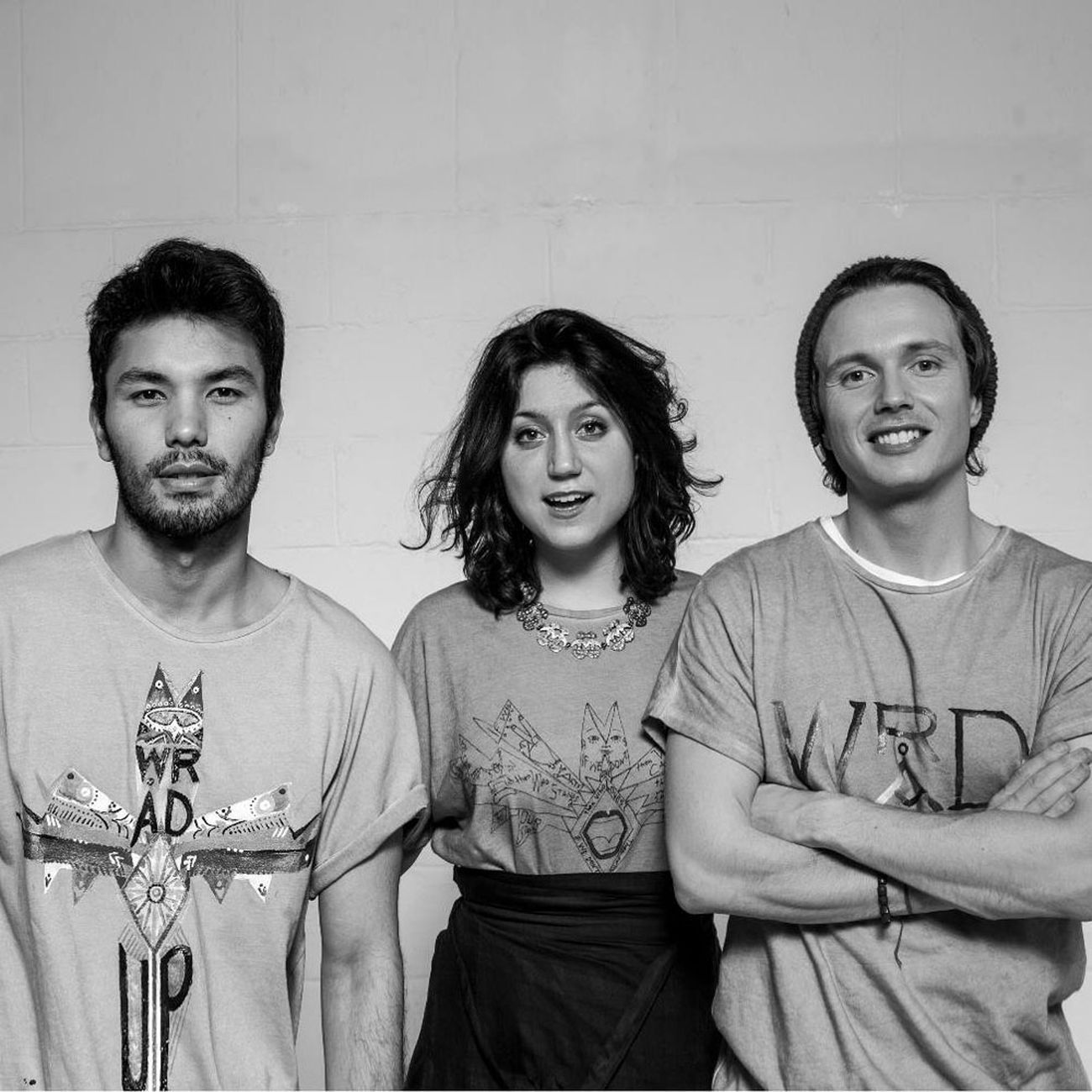 Wrad. Da sx, Victor Santiago, Silvia Giovanardi e Matteo Ward