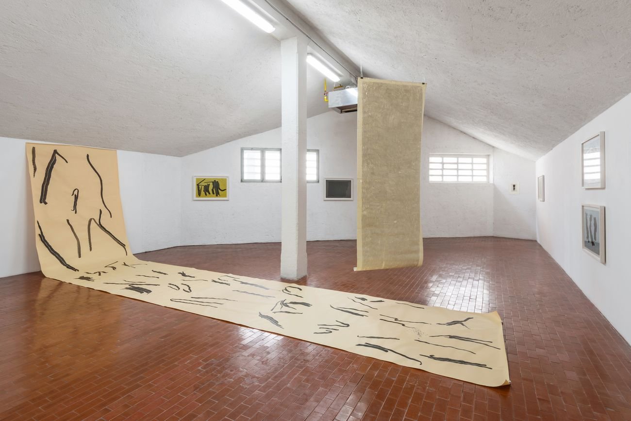 Yellow. Installation view, Elia Gobbia solo show