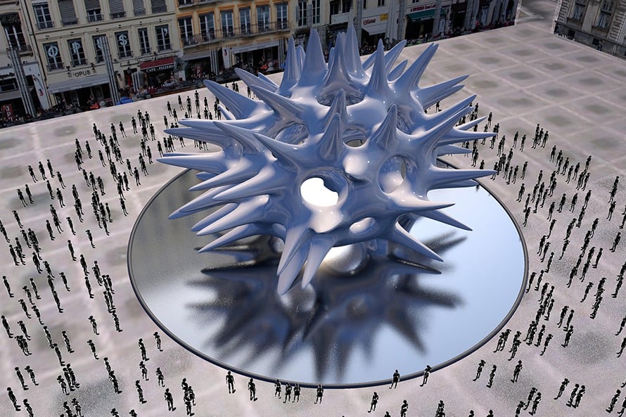 Viral Vital Energy La Scultura Multimediale Ispirata Al Virus 