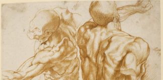 Anatomical Studies; Peter Paul Rubens (Flemish, 1577 - 1640); about 1600–1605; Pen and brown ink; 27.9 × 18.7 cm (11 × 7 3/8 in.); 88.GA.86; courtesy of the Getty’s Open Content Program (detail)