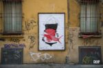 To let per “La lotta è FICA” un progetto di public art di CHEAP (ph Michele Lapini)