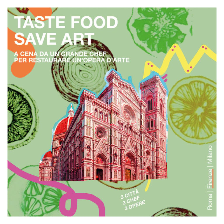 “Taste food, Save art”, progetto di crowdfunding lanciato dalla piattaforma pArt