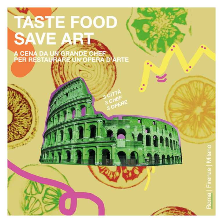 “Taste food, Save art”, progetto di crowdfunding lanciato dalla piattaforma pArt