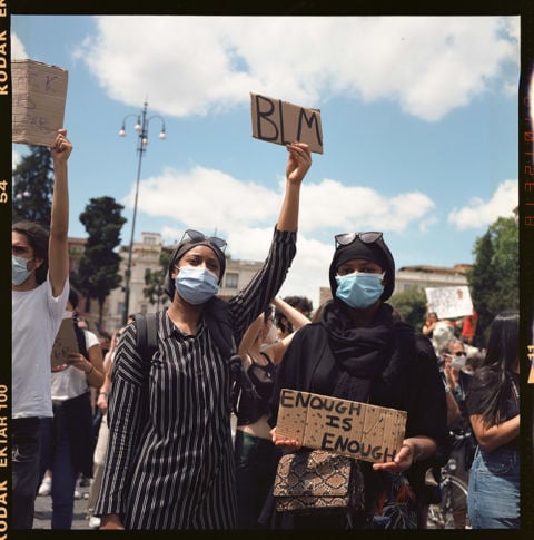 griot mag george floyd piazza dl popolo black lives matter manifestazione ©lilia carlone