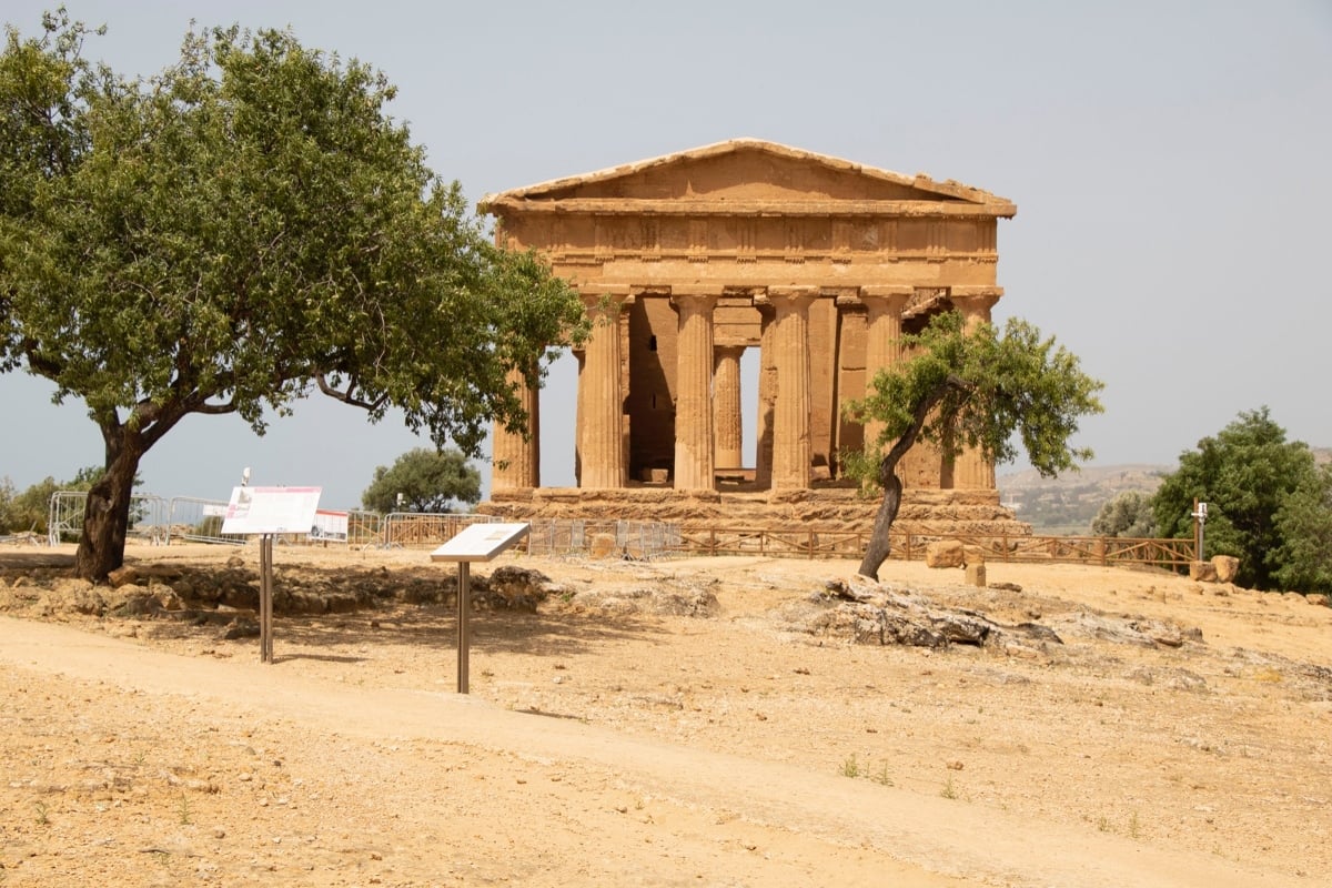 La prima immagine della Valle dei Templi riaperta