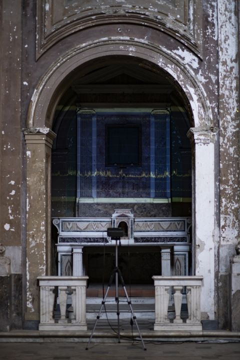 Clarissa Baldassarri, Sound data logger, 2020, proiezione, fonometro, dimensioni ambientali